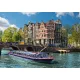 Ravensburger puzzel 1000 stukjes Rondvaart in Amsterdam